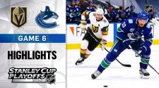 NHL Highlights | Second Round, Gm6: Golden Knights @ Canucks - Sept. 03, 2020