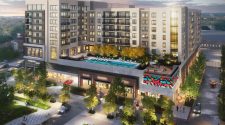 Hines, partner break ground on apartment project next to Mission Ballroom