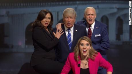 &#39;SNL&#39; takes on the dueling town halls between Trump and Biden