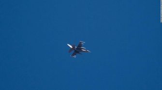 US fighter jet intercepts aircraft near Trump rally, deploying signal flares