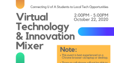 Attend Virtual Technology and Innovation Mixer for Local Tech Jobs and Internships