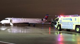 Commercial aircraft makes emergency landing at RST