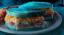 Denny's is celebrating the rare Halloween Blue Moon with a twist for breakfast
