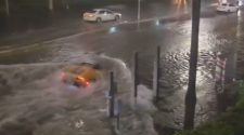 Tropical Storm Eta turns Florida streets into rivers, Lamborghini spotted as 'submarine'
