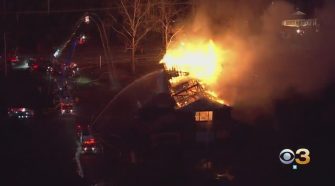 Huge Flames Break Out At Barn In Fort Washington – CBS Philly
