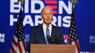 Joe Biden says he will win 'over 300 electoral votes' as his lead holds