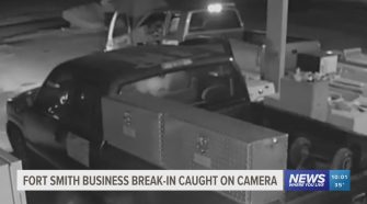 Vehicle break-in causes one Fort Smith family business to shut down