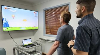 Cooroy hospital robotic rehab program uses virtual-reality technology to help stroke patients