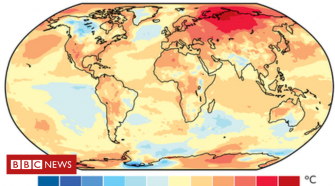 Climate change: 2020 set to be one of the three warmest years on record