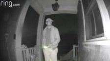 Doorbell cam shows house break-in suspect