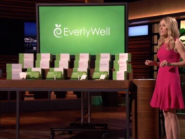 EverlyWell founder Julia Cheek presented her medical testing kits to investors on the ABC show Shark Tank. (ABC) 