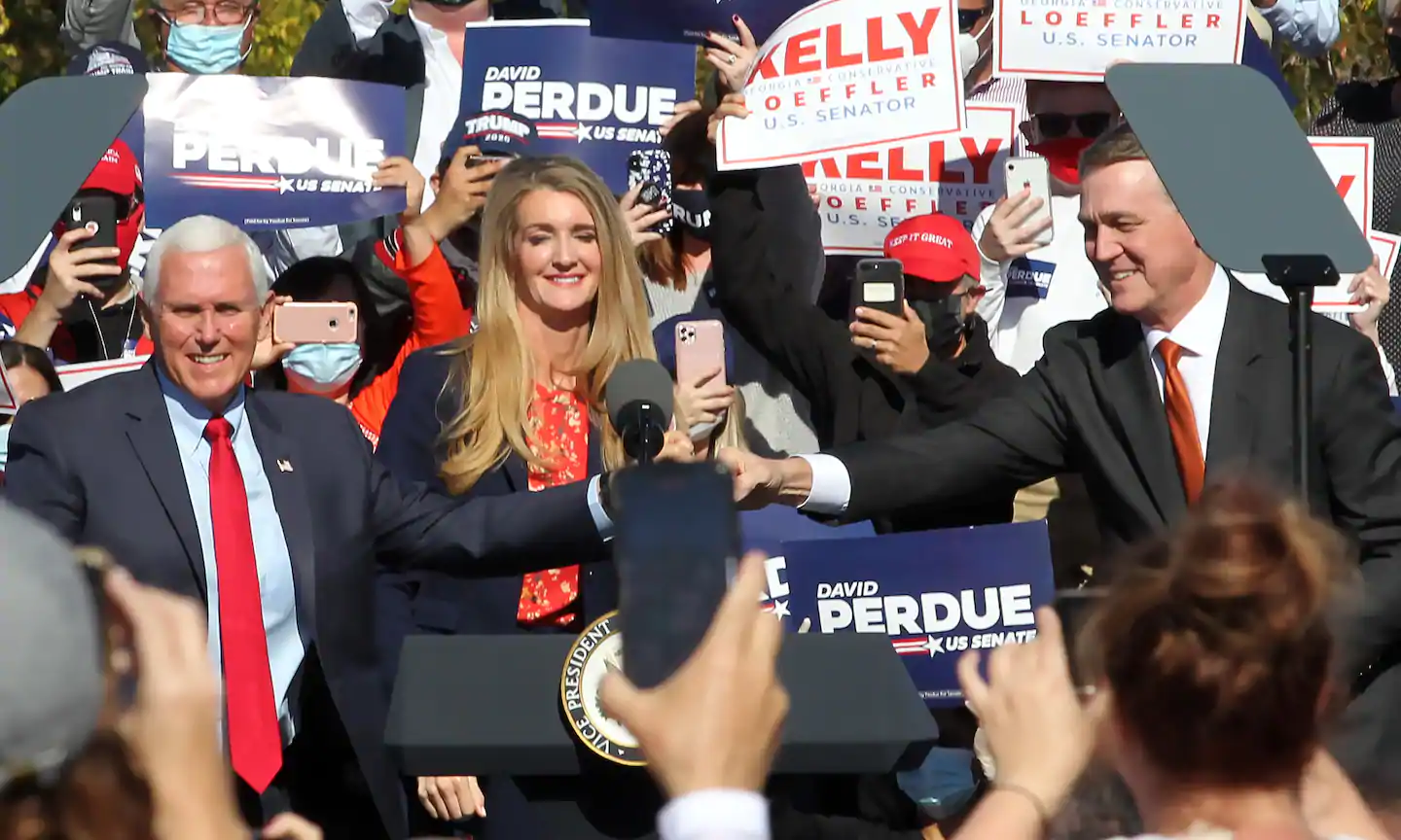 Trump roils Georgia GOP as party waits to see if presidential visit helps or hurts Kelly Loeffler and David Perdue in Senate run-offs