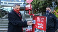 Salvation Army adopts new technology to help fill kettles this season