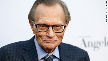 Larry King is recovering in the hospital after undergoing a heart procedure