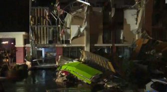 Alabama tornado: Hotel sustains significant damage after tornado rips through Birmingham area