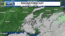 Clouds will break-up a bit before the sun returns completely Thursday