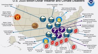 Record-breaking: Weather disasters in 2020 total $95 billion in damage