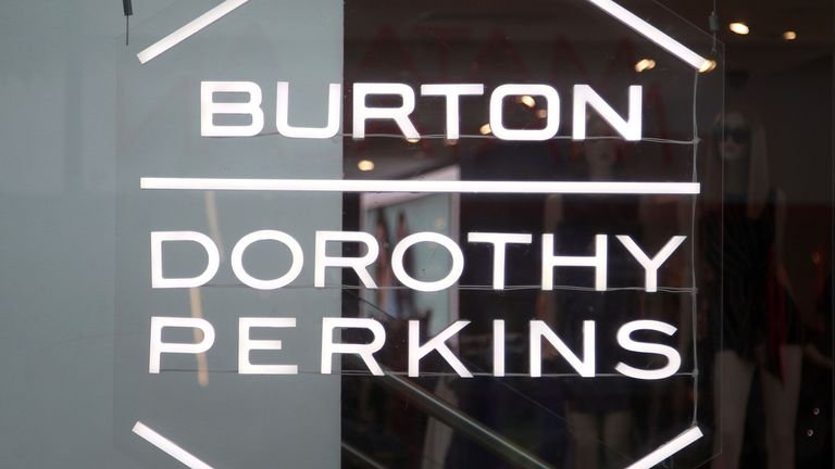 File photo dated 29/05/18 of a branch of Burton Dorothy Perkins on Oxford Street, central London. 