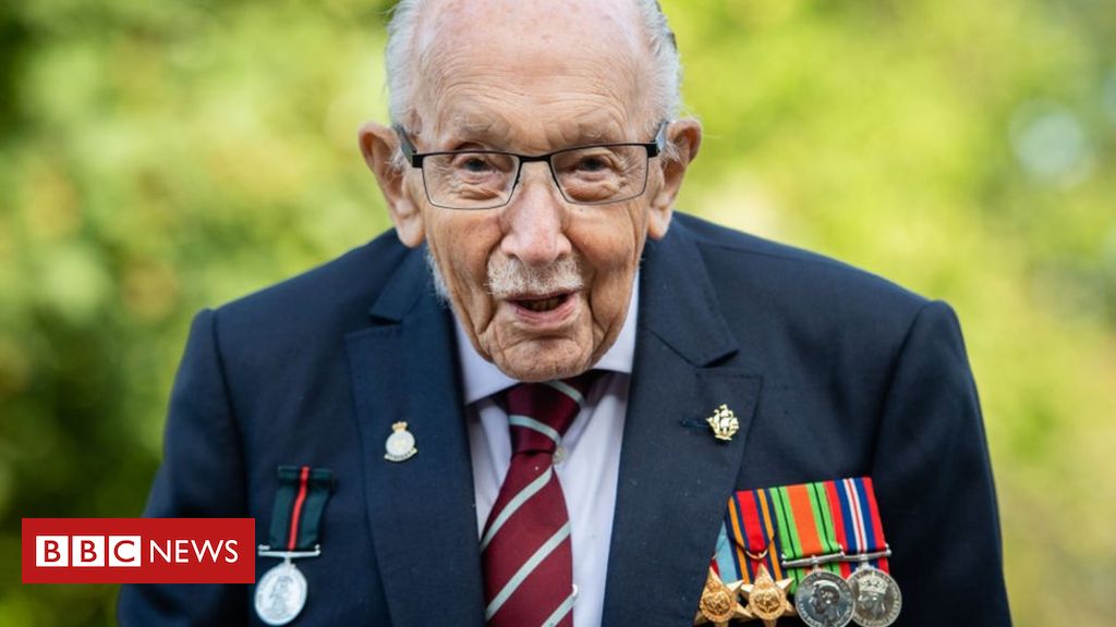 Captain Sir Tom Moore: National clap announced by PM for fundraiser - BBC News