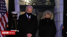 Covid: Biden calls 500,000 death toll 'a grim milestone' - BBC News