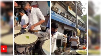 The viral video of flying dosa is breaking the internet