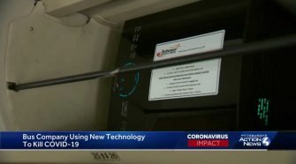 Local buses equipped with technology said to remove 99.9% of COVID-19 from air