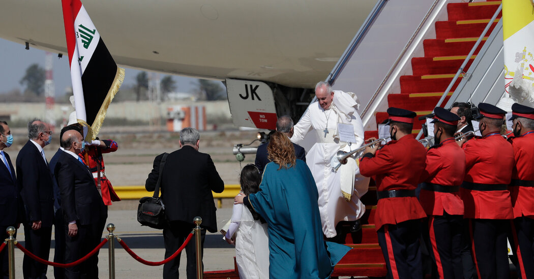 Pope Francis Arrives in Iraq: Live Updates
