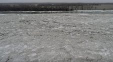 Major ice jam along Platte River begins breaking free
