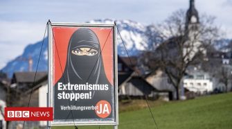 Switzerland referendum: Voters support ban on face coverings in public - BBC News