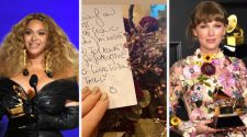 Taylor Swift Posted A Note From Beyoncé Thanking Her For Being “So Supportive” After Their Record-Breaking Grammy Wins - BuzzFeed News