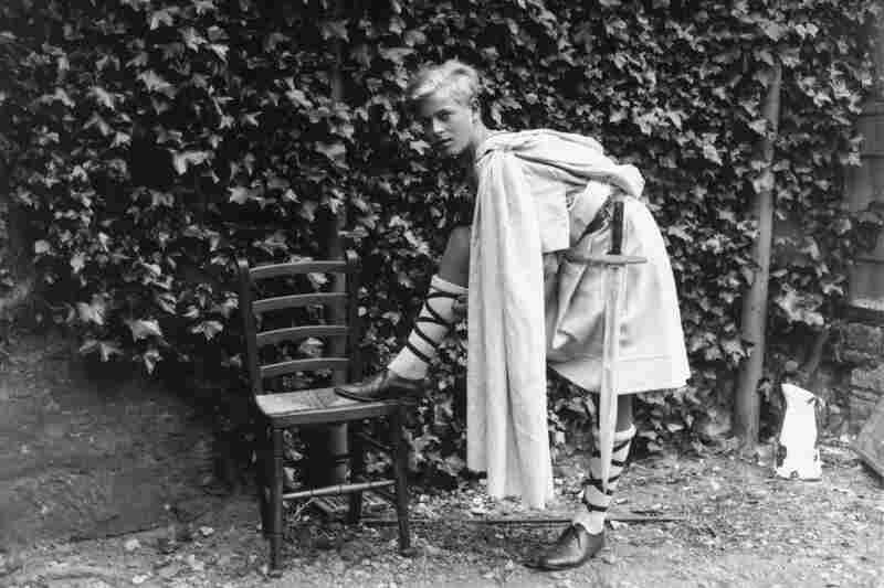 Prince Philip of Greece dressed for the Gordonstoun School's production of Macbeth, in Scotland in 1935.