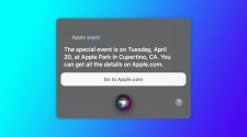 Siri Reveals Apple Event Planned for Tuesday, April 20