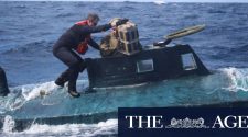 Record-breaking cocaine cargo found aboard submarine in Caribbean