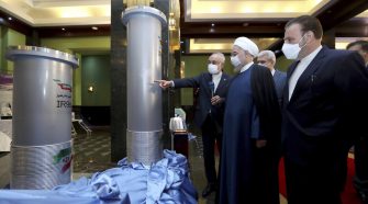 On its 'National Nuclear Technology Day,' Iran starts up advanced centrifuges