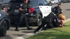 California cop punches handcuffed woman in face, caught on video
