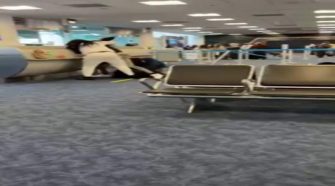 Fist fights break out at Miami International Airport, Gate D14