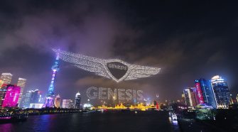 Genesis drone show used a record-breaking 3,281 drones