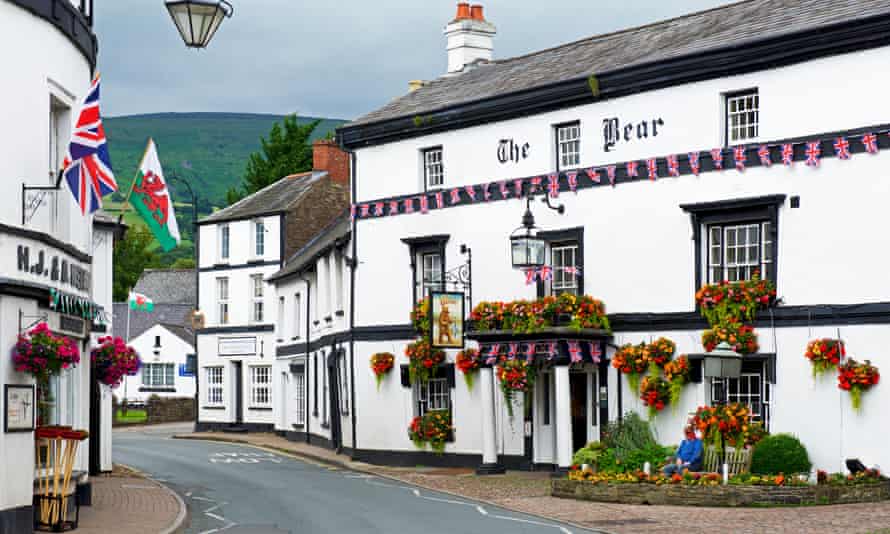 ‘A great base for exploring the Brecon Beacons’: Crickhowell, Powys.