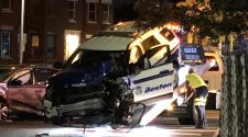 3 transported following officer-involved crash in Roxbury – Boston 25 News