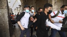 80 Palestinians hospitalized in Jerusalem clashes