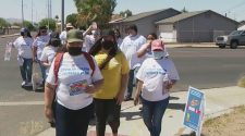 Arizona health officials, community members go door-to-door promoting COVID-19 vaccine