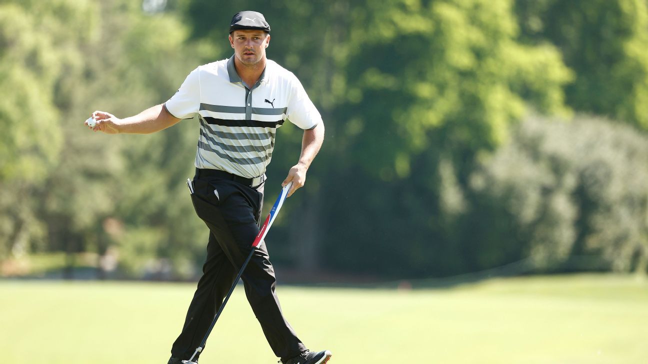 After surprisingly making cut, Bryson DeChambeau takes early-morning flight back to Wells Fargo Championship
