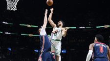 Jayson Tatum explodes for 50 as Boston Celtics claim 7th seed in NBA playoffs
