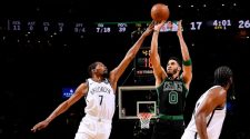 Jayson Tatum's 50-point night takes focus off Kyrie Irving's return, lifts Boston Celtics in Game 3