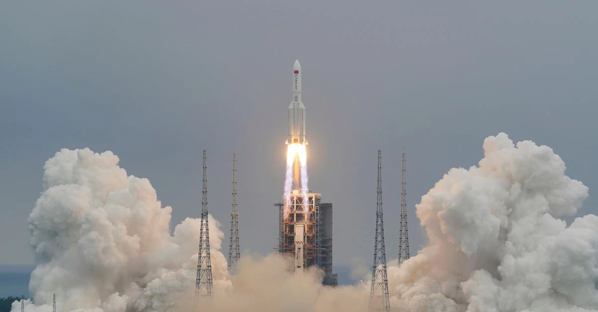 U.S. Space Command tracks Chinese rocket for uncontrolled re-entry from orbit