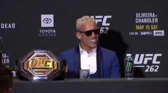 UFC 262: Charles Oliveira Post-fight Press Conference - UFC - Ultimate Fighting Championship