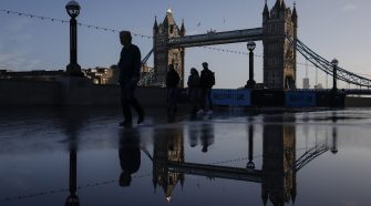 UK economy contracted by 1.5% in the first quarter