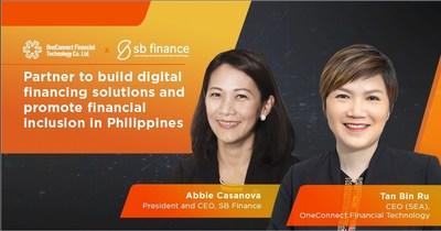 SB Finance partners with OneConnect Financial Technology to roll-out cloud based financial technology