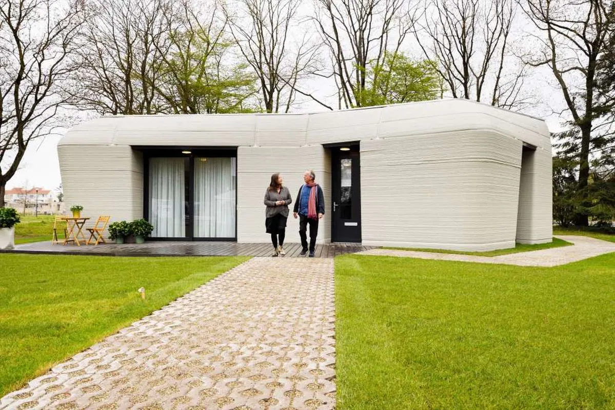 Dutch Firm Builds First Commercial House Printed With 3D Technology