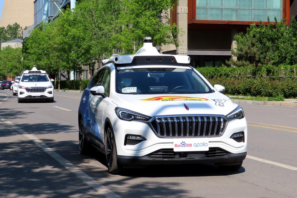 Baidu Launches Driverless Taxi Service In Beijing
